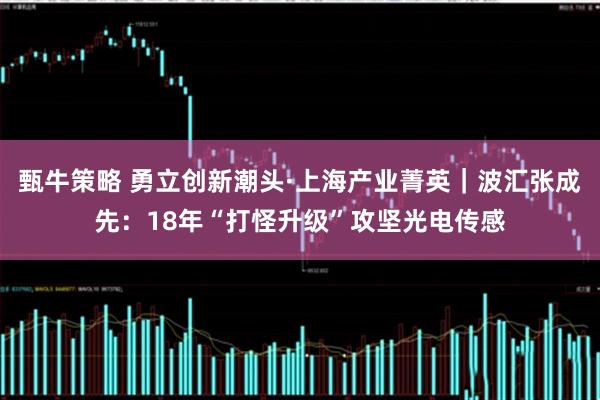 甄牛策略 勇立创新潮头·上海产业菁英｜波汇张成先：18年“打怪升级”攻坚光电传感